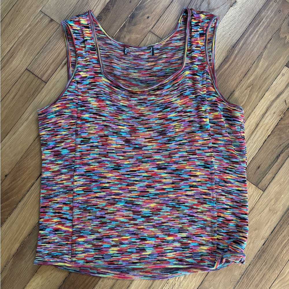 Multicolor Sleeveless Women's Top